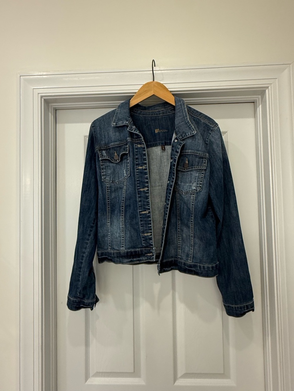 Women's Dark Blue Denim Jacket